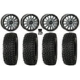 thumbnail image 1 of System 3 SB-8 Bdlk 15" Wheels Gy +68mm 37" Roctane STX Tires Can-Am Maverick R, 1 of 4