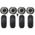 thumbnail image 1 of System 3 SB-9 Bdlk 15" Wheels Gloss Bk 35" Regulator 2 Tires Polaris RZR Turbo R & Pro R Ranger 1500 Xpedition, 1 of 4
