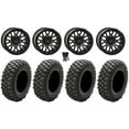 thumbnail image 1 of System 3 SB-9 Bdlk 15" Wheels Matte Bk 32" Crawler XR Tires Can-Am Commander Maverick Renegade Outlander Defender, 1 of 4