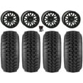 thumbnail image 1 of System 3 SB-9 Bdlk 15" Wheels Matte Bk 32" DS Soft Tires Can-Am Maverick X3 / Honda Pioneer 1000 / Talon, 1 of 4