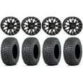 thumbnail image 1 of System 3 ST-3 14" Wheels Black 32" Terra Hook Tires Sportsman RZR Ranger, 1 of 4