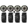 thumbnail image 1 of System 3 ST-3 14" Wheels Bronze 28" Outlaw M/T Tires Yamaha Viking Wolverine YXZ1000R CFMoto ZForce 950 UForce 1000, 1 of 4