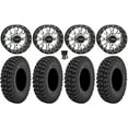 thumbnail image 1 of System 3 ST-3 14" Wheels Machined 28" Warrior AT Tires Honda Pioneer, 1 of 4