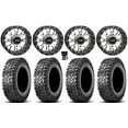 thumbnail image 1 of System 3 ST-3 14" Wheels Machined 30" Predator Tires Kawasaki Mule Pro FXT, 1 of 4