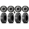 thumbnail image 1 of System 3 ST-3 15" Wheels Black 30" Predator Tires Sportsman RZR Ranger, 1 of 4