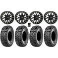 thumbnail image 1 of System 3 ST-3 15" Wheels Black 33" Ridge Saw 2.0 Tires Kawasaki Mule Pro FXT, 1 of 4
