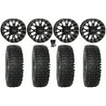thumbnail image 1 of System 3 ST-3 15" Wheels Black 37" RC500 Tires Can-Am Maverick X3 / Honda Pioneer 1000 / Talon, 1 of 4