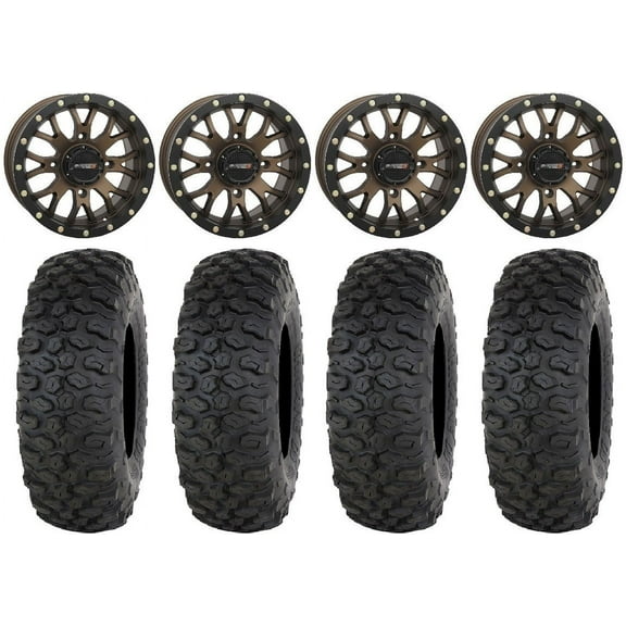 System 3 ST-3 15" Wheels Bronze 32" Chicane DS Tires Polaris RZR XP 1000 / PRO XP / Ranger XP 900/1000