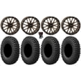 thumbnail image 1 of System 3 ST-3 18" Wheels Bronze 37" MotoCrusher Tires Sportsman RZR Ranger, 1 of 4