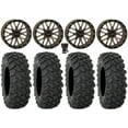 thumbnail image 1 of System 3 ST-3 18" Wheels Bronze 37" XTR370 Tires Can-Am Maverick X3 / Honda Pioneer 1000 / Talon, 1 of 4
