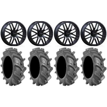 System 3 ST-3 22" Wheels Black 40" BKT AT 171 Tires Sportsman RZR Ranger