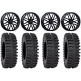 thumbnail image 1 of System 3 ST-3 24" Wheels Black 40" XT400 Tires Sportsman RZR Ranger, 1 of 4