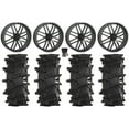 thumbnail image 1 of System 3 ST-3 24" Wheels Gunmetal 40" Outlaw Max Tires Sportsman RZR Ranger, 1 of 4