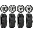 thumbnail image 1 of System 3 ST-3 24" Wheels Gunmetal 40" XT400 Tires Can-Am Maverick X3 / Honda Pioneer 1000 / Talon, 1 of 4