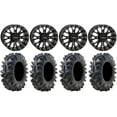 thumbnail image 1 of System 3 ST-3 Black 14" Wheels 26.5" Terminator Tires Sportsman RZR Ranger, 1 of 4