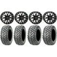 thumbnail image 1 of System 3 ST-3 Black 14" Wheels 26" Ceros Tires Sportsman RZR Ranger, 1 of 4