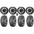 thumbnail image 1 of System 3 ST-3 Black 14" Wheels 28" BigHorn Tires Yamaha Viking Wolverine YXZ1000R CFMoto ZForce 950 UForce 1000, 1 of 4