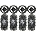 thumbnail image 1 of System 3 ST-3 Black 14" Wheels 28" Moto MTC Tires Polaris RZR XP 1000 / PRO XP / Ranger XP 900/1000, 1 of 4