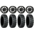 thumbnail image 1 of System 3 ST-3 Black 14" Wheels 28" Versa Cross V3 Tires Polaris RZR XP 1000 / PRO XP / Ranger XP 900/1000, 1 of 4
