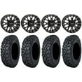 thumbnail image 1 of System 3 ST-3 Black 14" Wheels 30" Klever X/T Tires Can-Am Commander Maverick Renegade Outlander Defender, 1 of 4