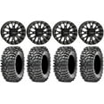 thumbnail image 1 of System 3 ST-3 Black 14" Wheels 32" Roxxzilla Tires Sportsman RZR Ranger, 1 of 4