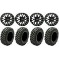 thumbnail image 1 of System 3 ST-3 Black 15" Wheels 28" Crawler XG Tires Sportsman RZR Ranger, 1 of 4