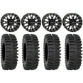 thumbnail image 1 of System 3 ST-3 Black 15" Wheels 30" XT400 Tires Sportsman RZR Ranger, 1 of 4