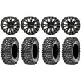thumbnail image 1 of System 3 ST-3 Black 15" Wheels 32" Roxxzilla Tires Kawasaki Teryx Mule, 1 of 4
