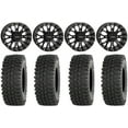 thumbnail image 1 of System 3 ST-3 Black 15" Wheels 33" BDC Tires Can-Am Commander Maverick Renegade Outlander Defender, 1 of 4