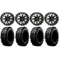 thumbnail image 1 of System 3 ST-3 Black 15" Wheels 33" Carnivore Tires Sportsman RZR Ranger, 1 of 4