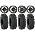 thumbnail image 1 of System 3 ST-3 Black 15" Wheels 35" XTR370 Tires Sportsman RZR Ranger, 1 of 4