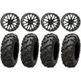 thumbnail image 1 of System 3 ST-3 Black 18" Wheels 34" Blackwater Tires Sportsman RZR Ranger, 1 of 4