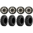 thumbnail image 1 of System 3 ST-3 Bronze 14" Wheels 27" Buck Snort Tires Kawasaki Teryx Mule, 1 of 5