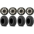 thumbnail image 1 of System 3 ST-3 Bronze 14" Wheels 27" MotoVator Tires Kawasaki Teryx Mule, 1 of 4