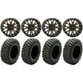 thumbnail image 1 of System 3 ST-3 Bronze 14" Wheels 28" Crawler XR Tires Yamaha Viking Wolverine YXZ1000R CFMoto ZForce 950 UForce 1000, 1 of 4