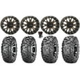 thumbnail image 1 of System 3 ST-3 Bronze 14" Wheels 29" BigHorn Tires Kawasaki Teryx Mule, 1 of 5