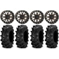 thumbnail image 1 of System 3 ST-3 Bronze 14" Wheels 30" Cryptid Tires Kawasaki Mule Pro FXT, 1 of 4