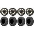 thumbnail image 1 of System 3 ST-3 Bronze 14" Wheels 30" MotoRavage Tires Kawasaki Teryx Mule, 1 of 4