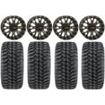 thumbnail image 1 of System 3 ST-3 Bronze 14" Wheels 32" Regulator Tires Yamaha Viking Wolverine YXZ1000R CFMoto ZForce 950 UForce 1000, 1 of 4