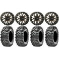 thumbnail image 1 of System 3 ST-3 Bronze 14" Wheels 32" Roxxzilla Tires Kawasaki Mule Pro FXT, 1 of 4
