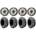 thumbnail image 1 of System 3 ST-3 Bronze 20" Wheels 35" Bogger Tires Sportsman RZR Ranger, 1 of 4