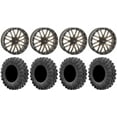thumbnail image 1 of System 3 ST-3 Bronze 20" Wheels 35" MotoRavage Tires Can-Am Maverick X3 / Honda Pioneer 1000 / Talon, 1 of 4
