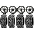 thumbnail image 1 of System 3 ST-3 Machined 14" Wheels 26" Bear Claw HTR Tires Honda Rincon Yamaha Rhino Kawasaki Brute Force Suzuki KingQuad, 1 of 4