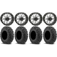 thumbnail image 1 of System 3 ST-3 Machined 14" Wheels 27" MotoVator Tires Kawasaki Teryx Mule, 1 of 4