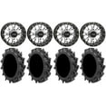 thumbnail image 1 of System 3 ST-3 Machined 14" Wheels 28" MotoHavok Tires Honda Rincon Yamaha Rhino Kawasaki Brute Force Suzuki KingQuad, 1 of 4