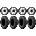 thumbnail image 1 of System 3 ST-3 Machined 14" Wheels 28" MotoRally Tires Sportsman RZR Ranger, 1 of 4