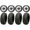 thumbnail image 1 of System 3 ST-3 Machined 14" Wheels 30" Blackwater Tires Kawasaki Teryx Mule, 1 of 4