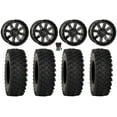 thumbnail image 1 of System 3 ST-4 14" Wheels Black 32" ATX470 Tires Can-Am Maverick X3 / Honda Pioneer 1000 / Talon, 1 of 4