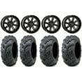thumbnail image 1 of System 3 ST-4 Black 14" Wheels 26" Zilla Tires Kawasaki Mule Pro FXT, 1 of 4