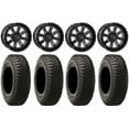thumbnail image 1 of System 3 ST-4 Black 14" Wheels 28" BFG KM3 Tires Can-Am Maverick X3 / Honda Pioneer 1000 / Talon, 1 of 4